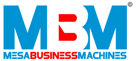 MESA BUSINESS MACHINES Logo